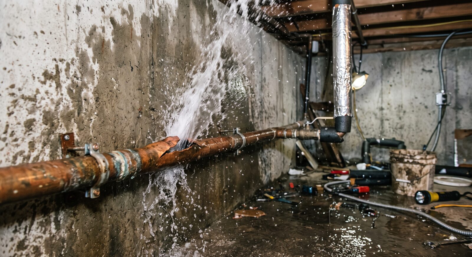 What to Do When You Have a Burst Pipe